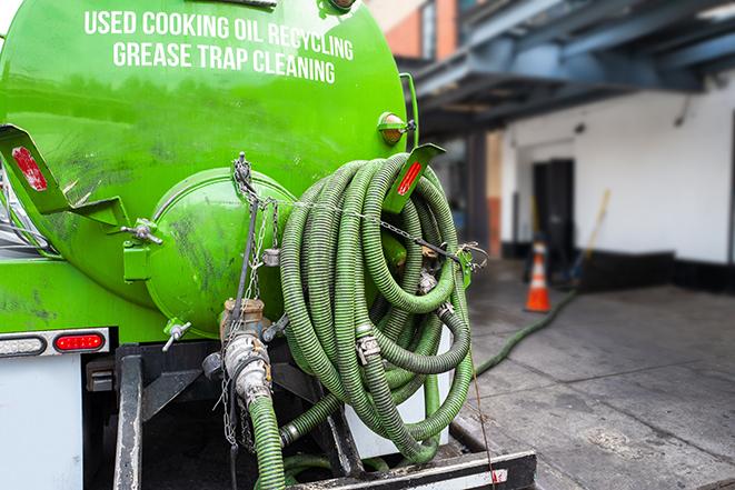 heavy-duty grease trap pumping machinery in Andover